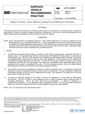 SAE J 2470 Series PDF