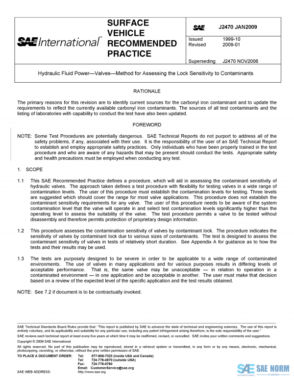 SAE J 2470 Series PDF