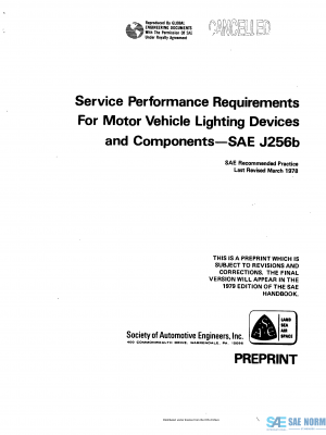 SAE J 256 Series PDF