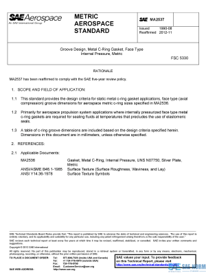 SAE MA 2537 Series PDF