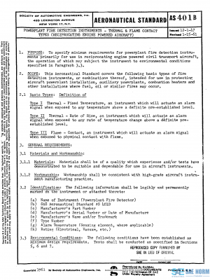 SAE AS 401 Series PDF