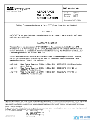SAE AMST 6736 Series PDF