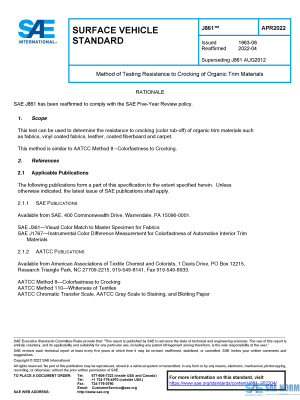 SAE J 861 Series PDF