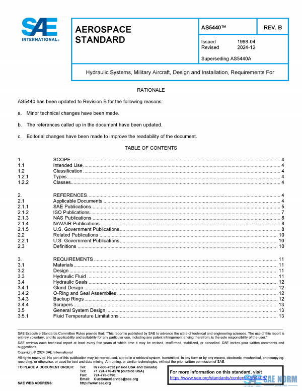 SAE AS 5440 Series PDF