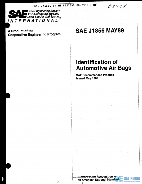 SAE J 1856 Series PDF