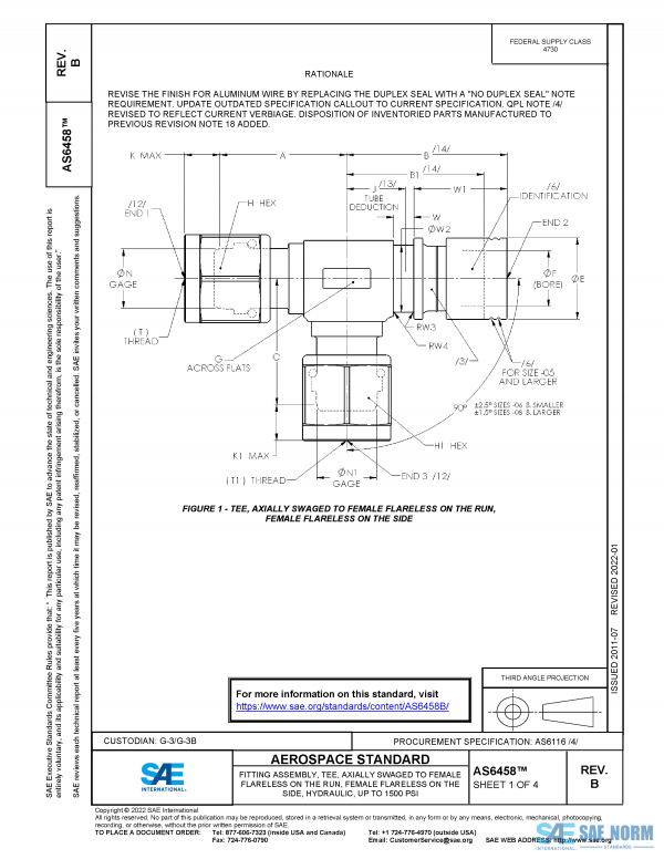 SAE AS 6458 Series PDF