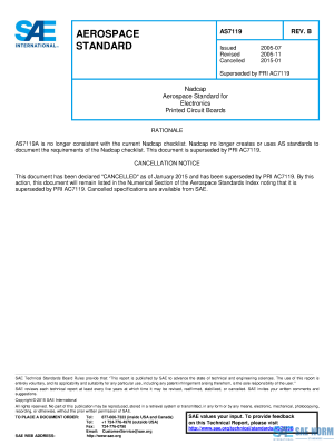 SAE AS 7119 Series PDF