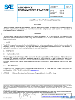 SAE ARP 5507 Series PDF