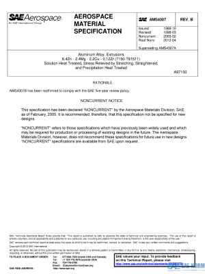 SAE AMS 4307 Series PDF