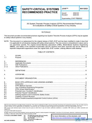 SAE J 3187 Series PDF