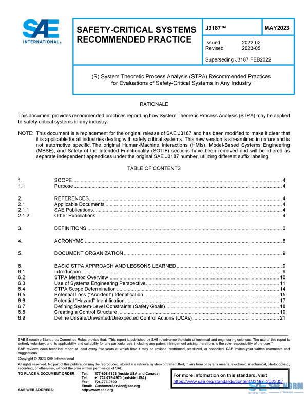 SAE J 3187 Series PDF