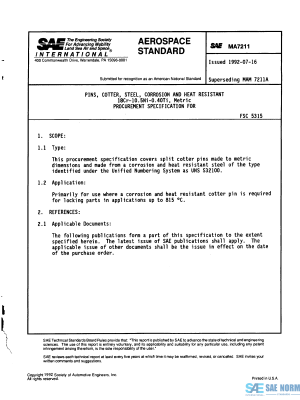 SAE MA 7211 Series PDF