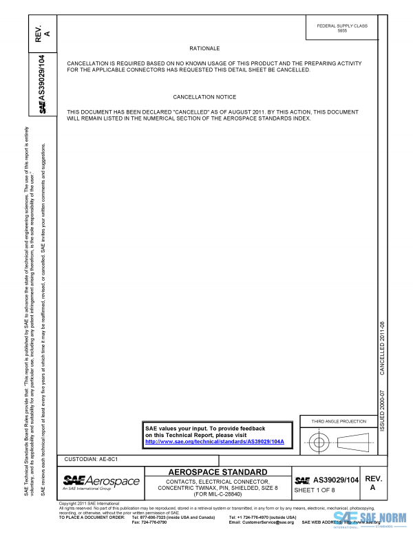 SAE AS 39029/104 Series PDF