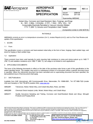 SAE AMS 5442 Series PDF