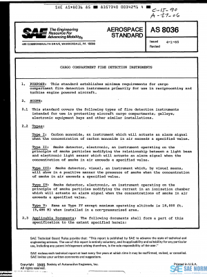 SAE AS 8036 Series PDF