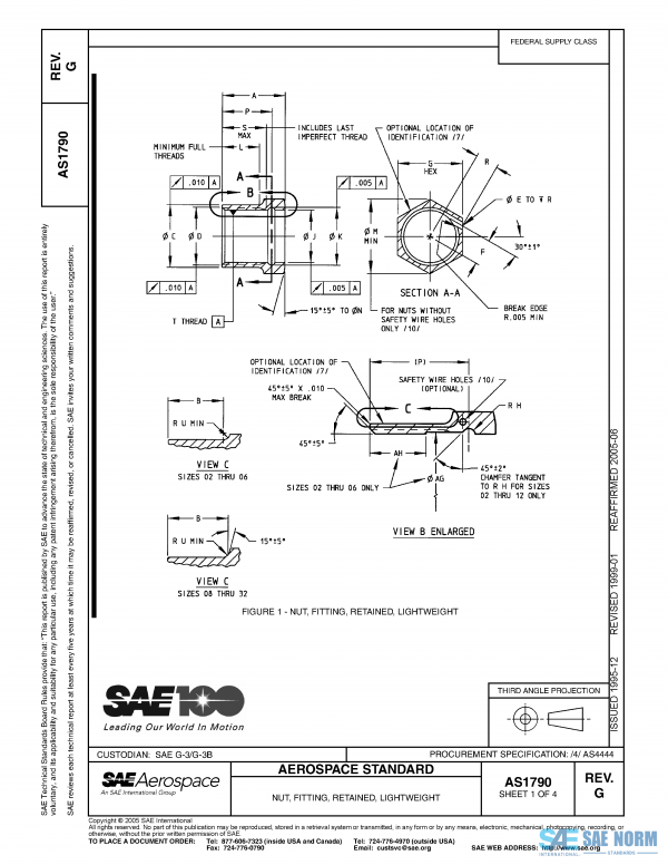 SAE AS 1790 Series PDF
