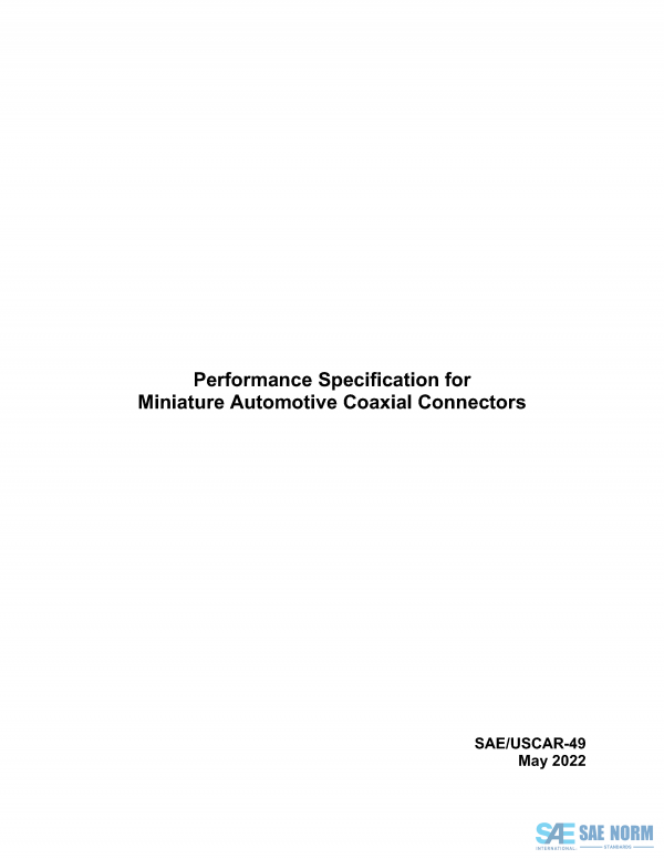 SAE USCAR 49 Series PDF
