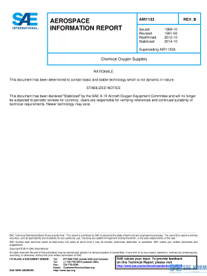 SAE AIR 1133 Series PDF