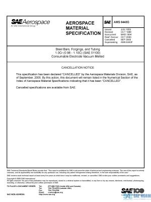 SAE AMS 6443 Series PDF