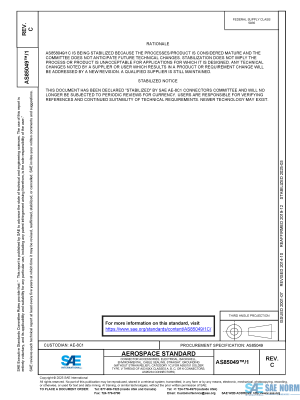 SAE AS 85049/1 Series PDF