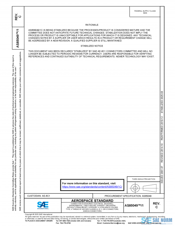 SAE AS 85049/1 Series PDF