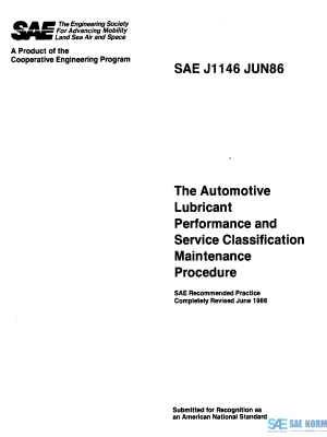 SAE J 1146 Series PDF