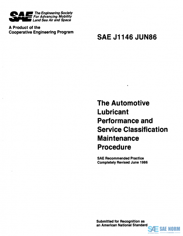 SAE J 1146 Series PDF