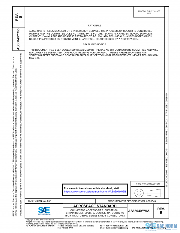 SAE AS 85049/65 Series PDF
