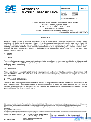 SAE AMS 6515 Series PDF