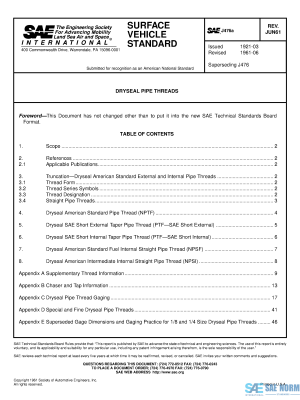 SAE J 476 Series PDF