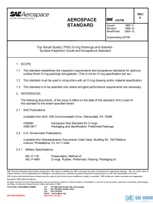 SAE AS 708 Series PDF