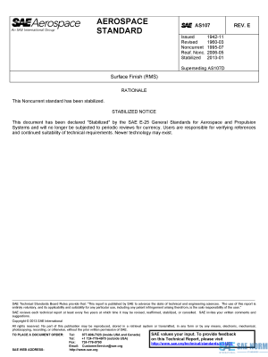 SAE AS 107 Series PDF