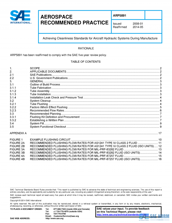 SAE ARP 5891 Series PDF
