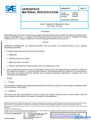 SAE AMS 2479 Series PDF
