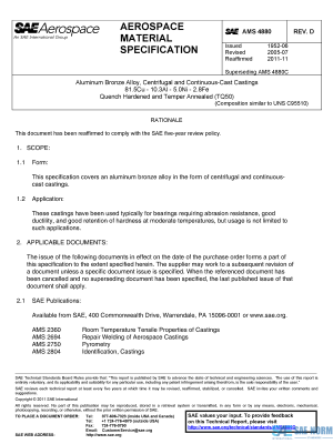 SAE AMS 4880 Series PDF