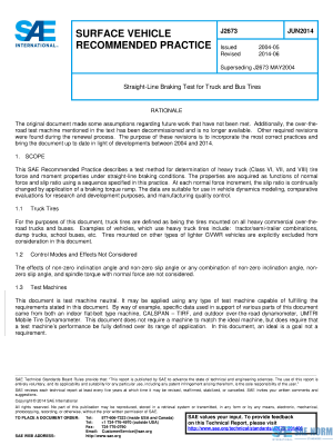 SAE J 2673 Series PDF
