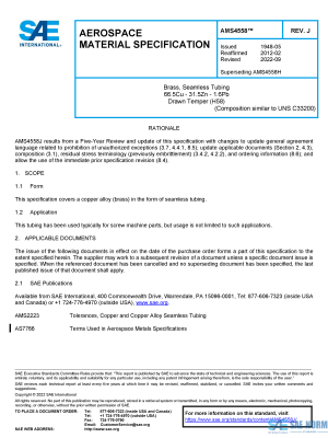 SAE AMS 4558 Series PDF