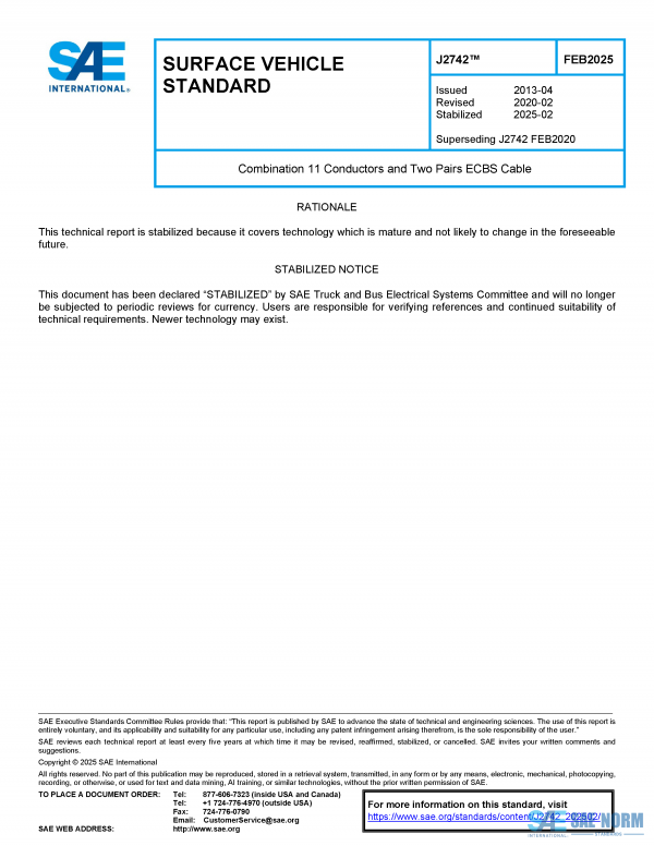 SAE J 2742 Series PDF
