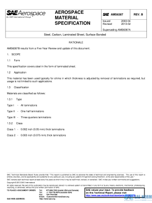 SAE AMS 6387 Series PDF