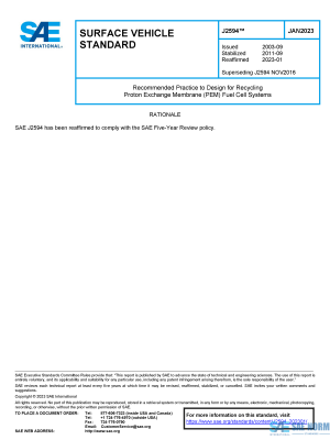 SAE J 2594 Series PDF