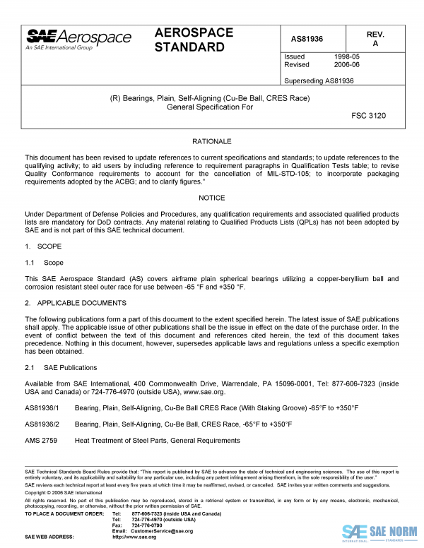 SAE AS 81936 Series PDF
