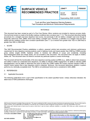 SAE J 3045 Series PDF