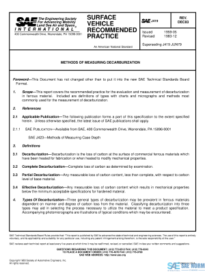 SAE J 419 Series PDF
