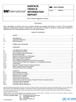 SAE J 2819 Series PDF