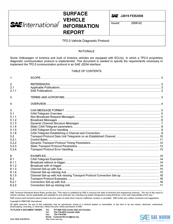 SAE J 2819 Series PDF