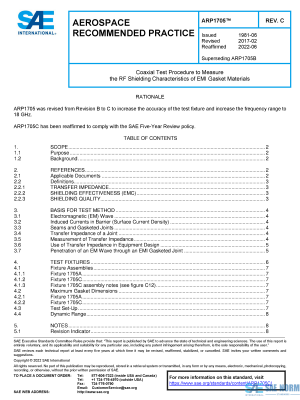 SAE ARP 1705 Series PDF
