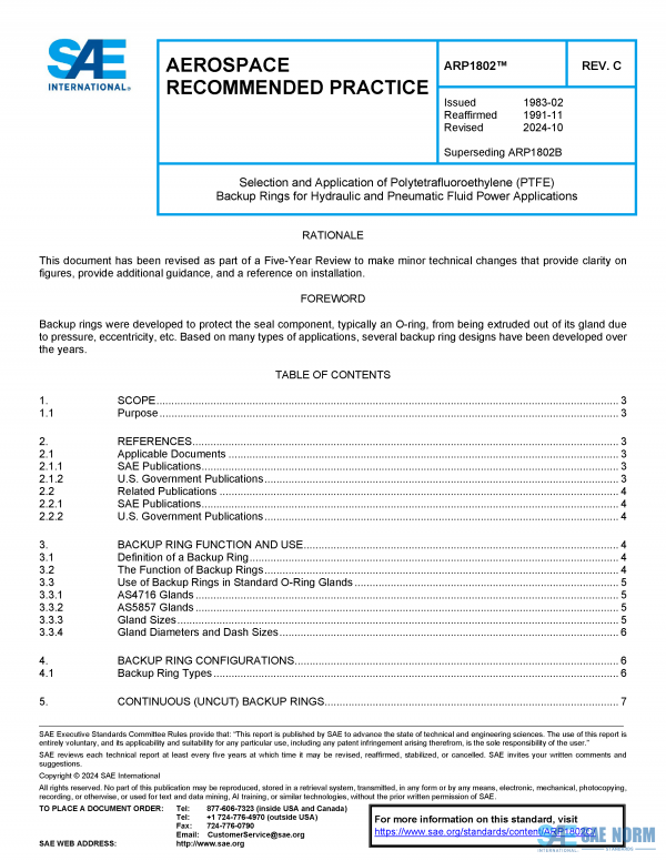 SAE ARP 1802 Series PDF
