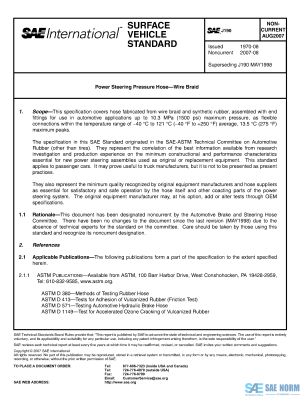 SAE J 190 Series PDF