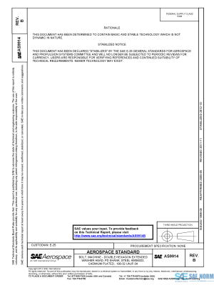 SAE AS 9914 Series PDF