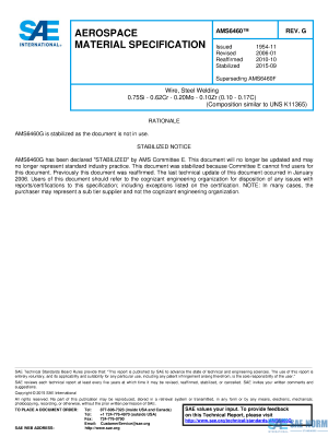 SAE AMS 6460 Series PDF